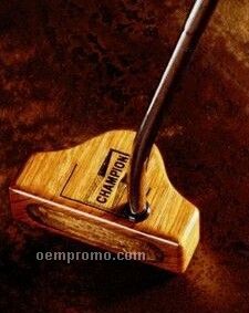 In 1 Hardwood Putter - The Falcon (Red Heart)