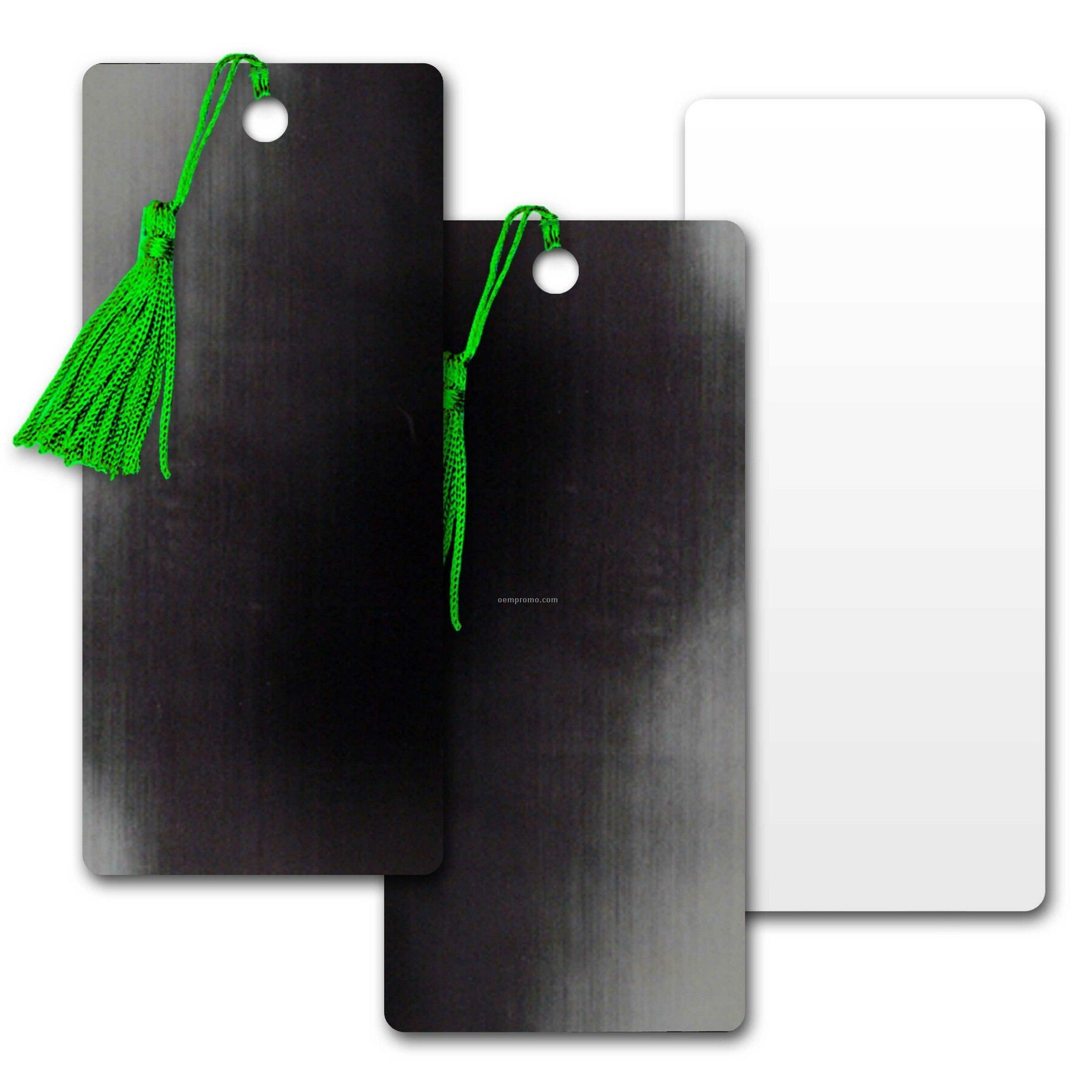 3d Lenticular Pvc Bookmark Black And Grey Changing Colors ( Blanks)