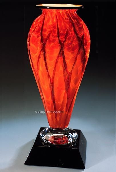 Diamond Blaze Mercury Vase (5"X10")