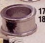 2" Wedding Band Napkin Ring (Set Of 4) Lustra Series