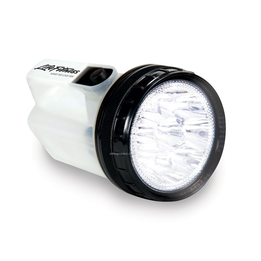 Life Gear Glow Spot Light / Flashlight - Clear