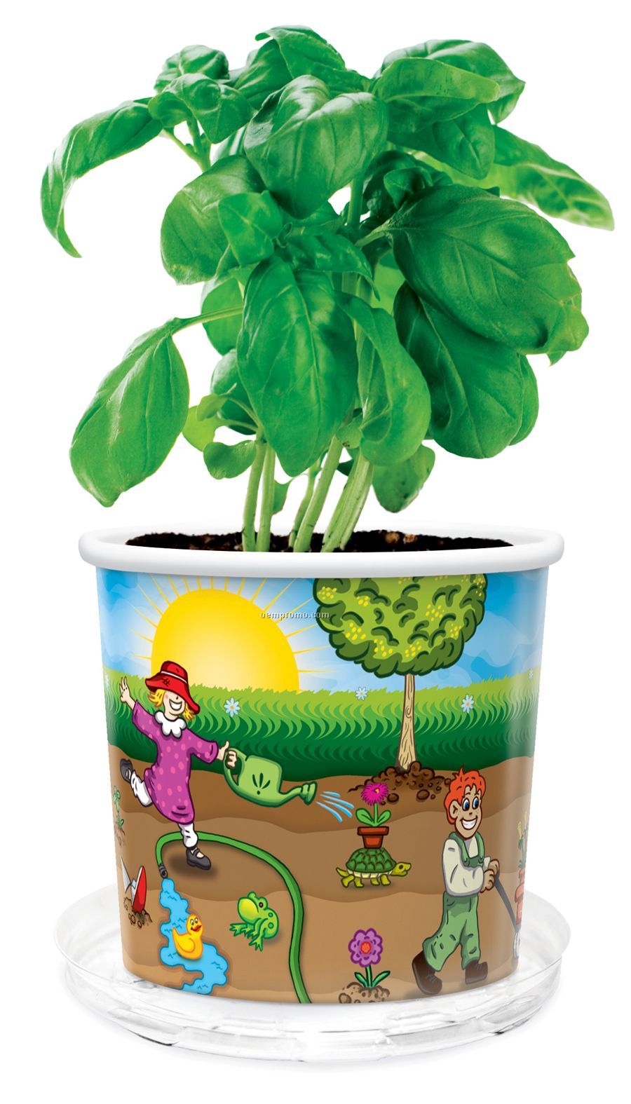 16 Oz. Grow Kit W/ Seeds And Soil