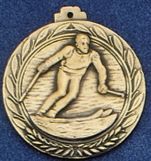 2.5" Stock Cast Medallion (Ski/ Male)