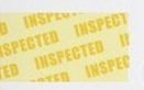 3/4"X10" Inspection Band - Yellow