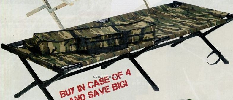 Gi Type Military Camouflage Aluminum Folding Cot