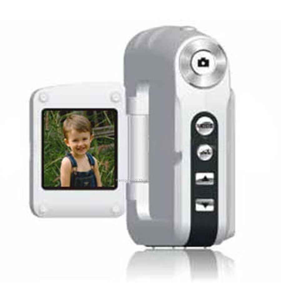 Silver Digital Video Camera