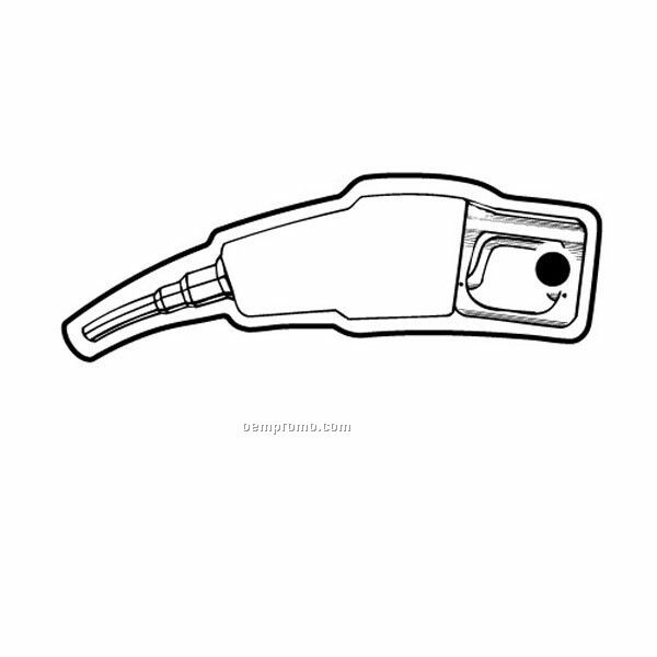 Stock Shape Collection Gas Pump Handle Key Tag