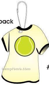 Tennis Ball T-shirt Zipper Pull