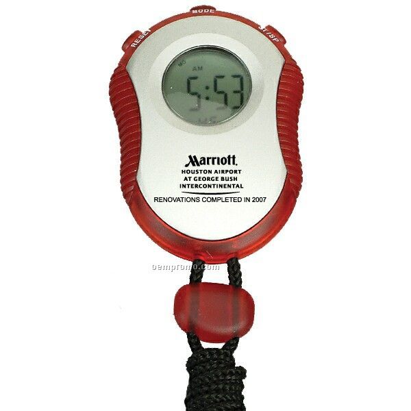 Red Sport Stop Watch