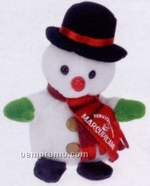 Stock Christmas Stuffed Snowman