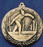 2.5" Stock Cast Medallion (Ski/ Cross Country)