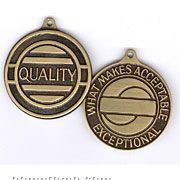 1-1/2" Brass Partnership Series Medal (Quality)