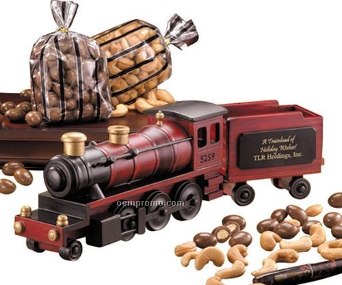 1935 Steam Locomotive W/ Milk Chocolate Almonds & Extra Fancy Jumbo Cashews