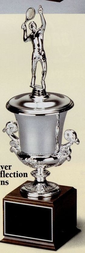 Champagne Series Urn - Silver Reflection (18")