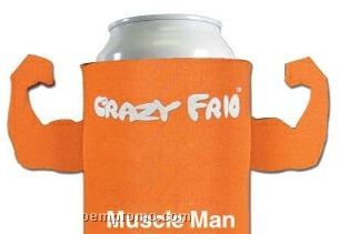 Crazy Frio Beverage Holder - Muscle Man W/ 2 Appendages