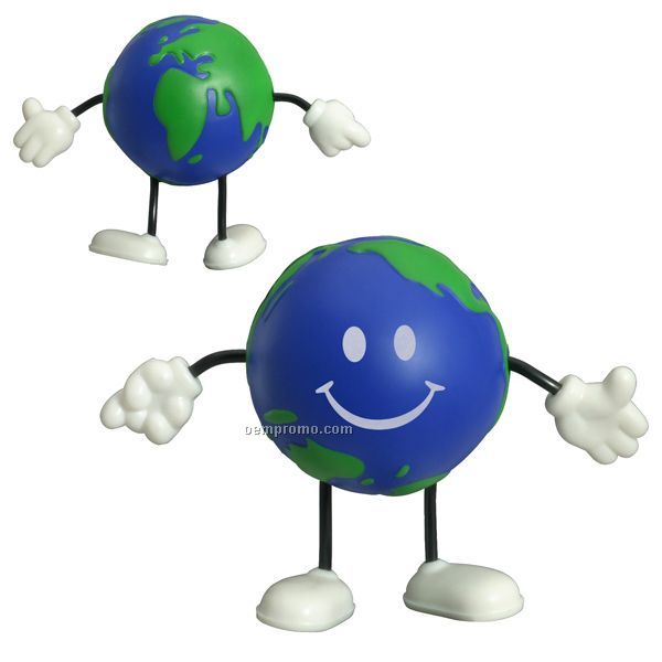 Earthball Figure Squeeze Toy