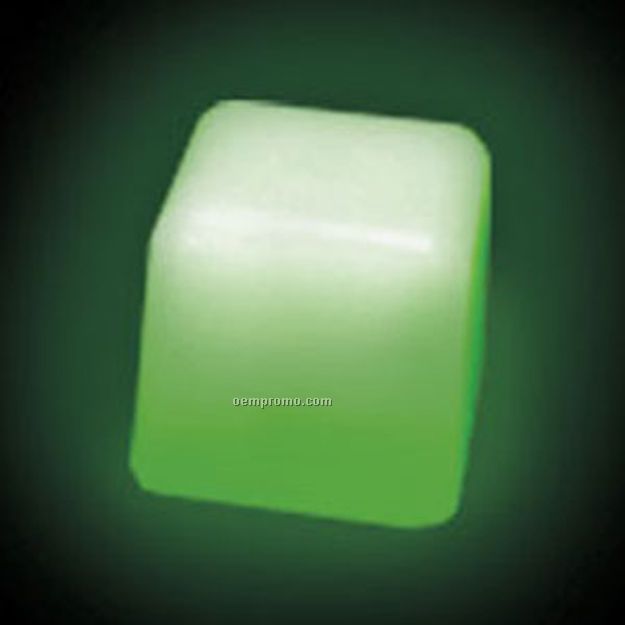 Green Glow Ice Cube