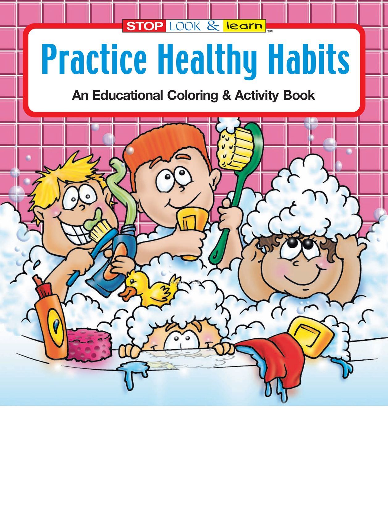 Practice Healthy Habits Coloring Book Fun Pack