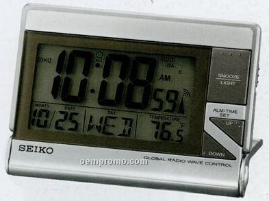Seiko R Wave Multi Time Clock Radio