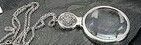 Enameled Tarnish Proof Magnifier W/ Chain