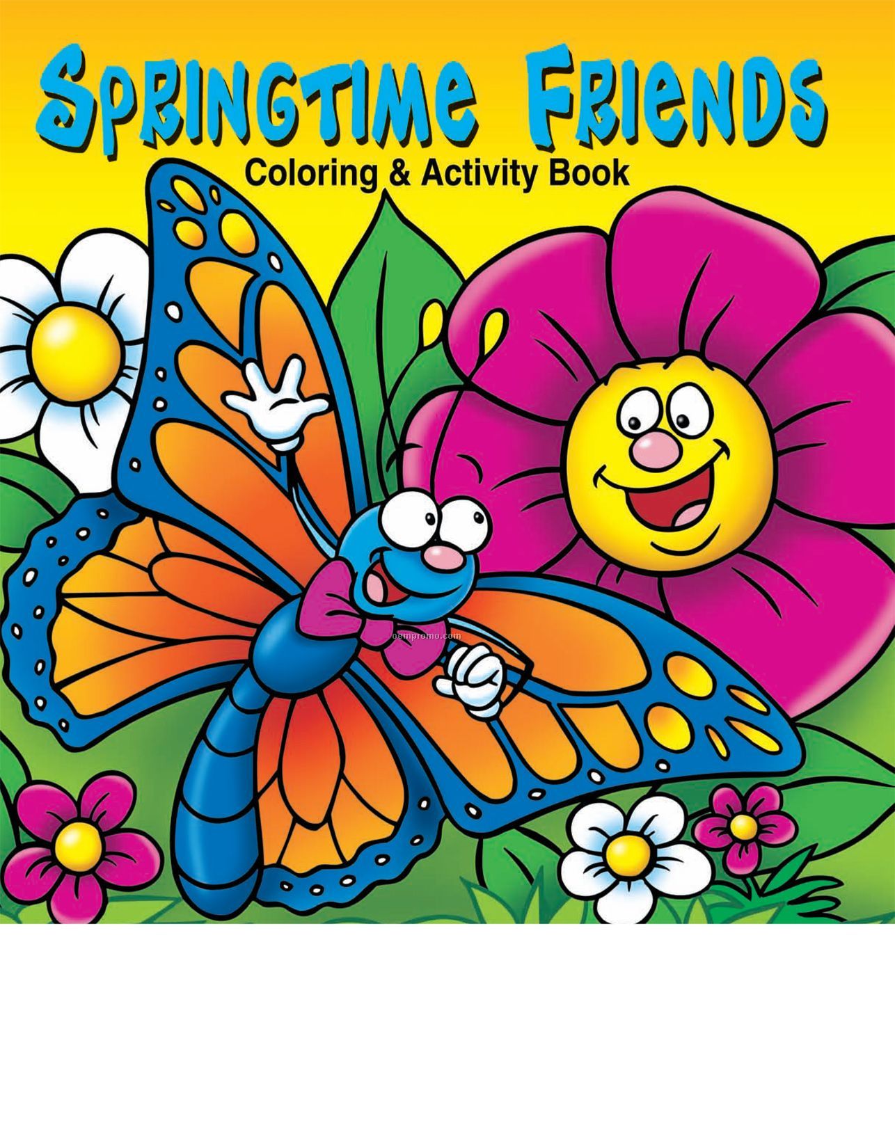 Springtime Friends Coloring Book