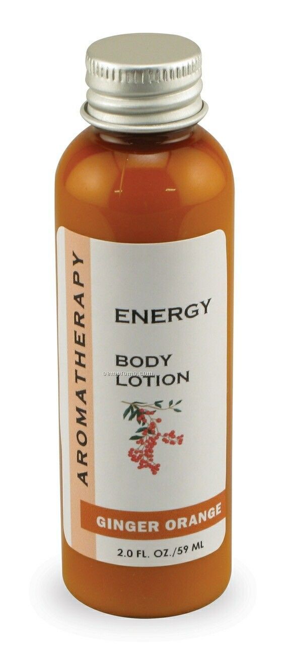 2 Oz. Ginger Orange Energy Aromatherapy Lotion