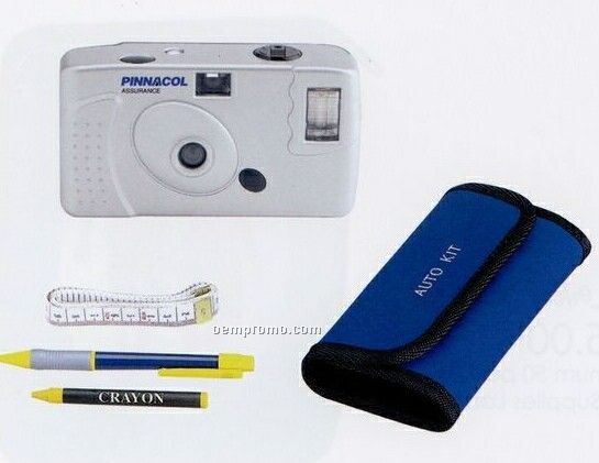 Automobile Accident Kit With 35mm Camera