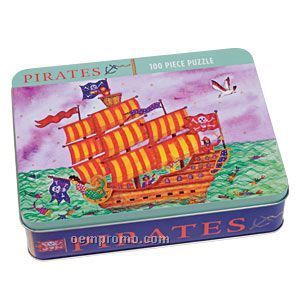 Pirates 100-piece Puzzle In Collectible Tin