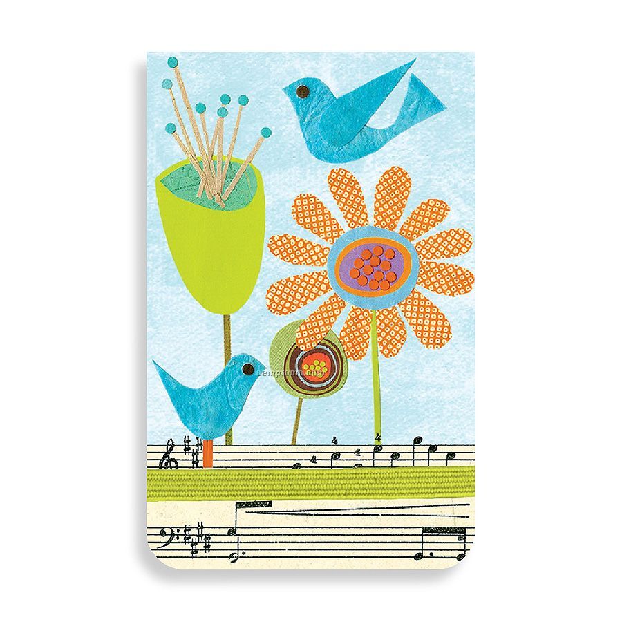 Songbirds Mini Journal 6-pack