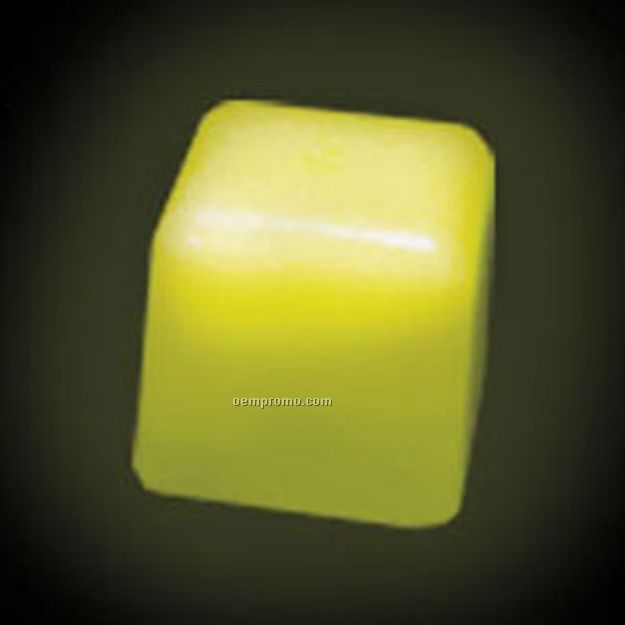 Yellow Glow Ice Cube