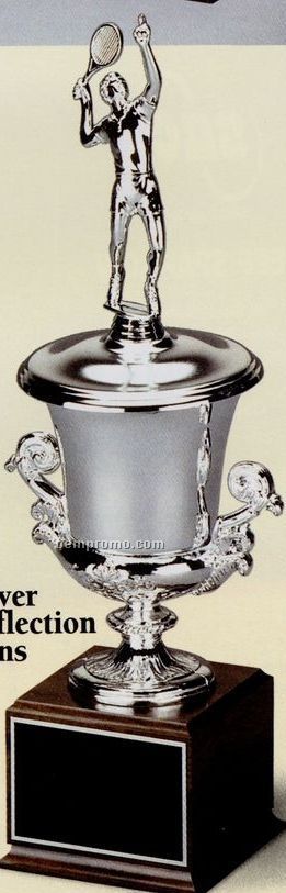 Champagne Series Urn - Silver Reflection (23")