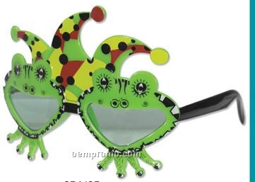 Frog Jester Novelty Sunglasses