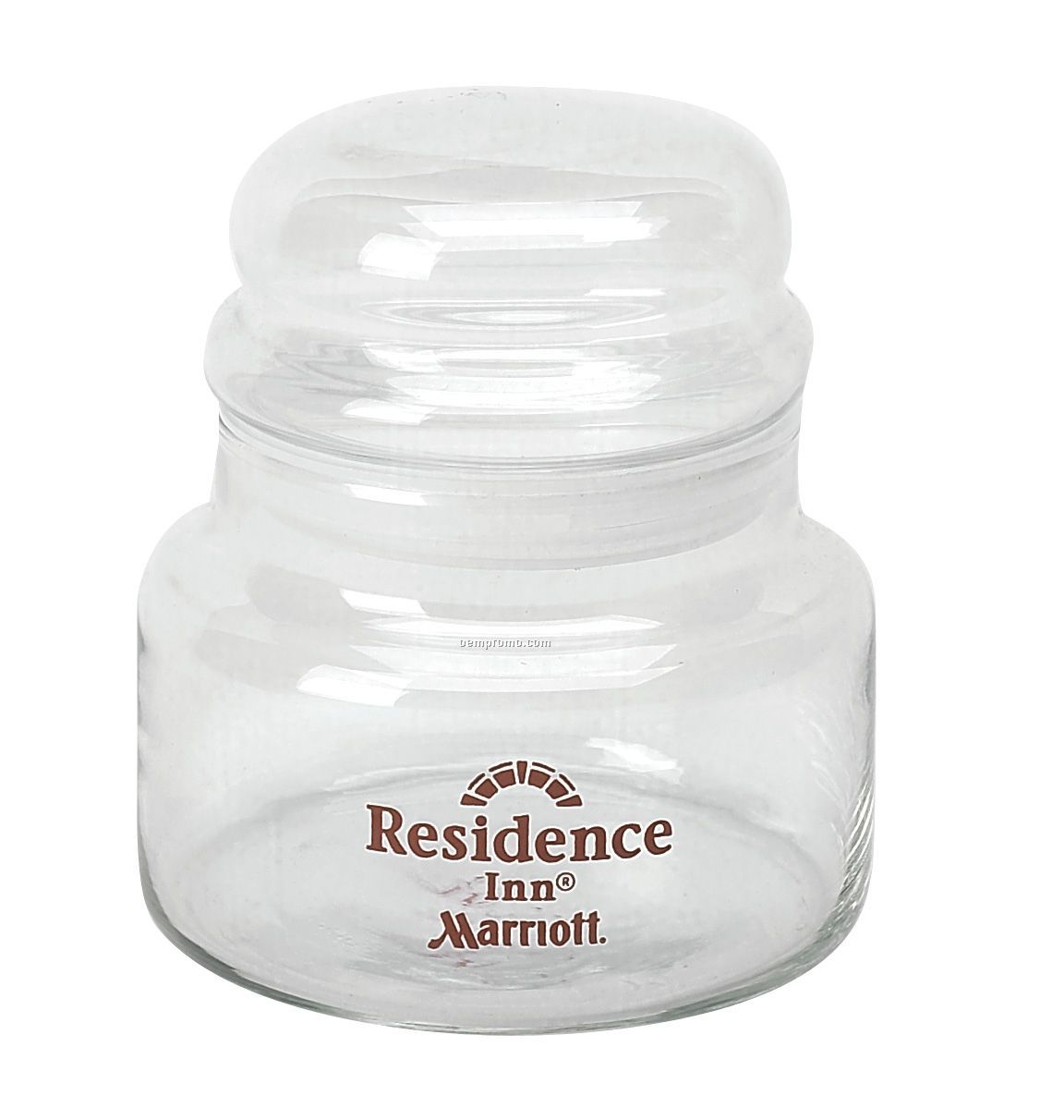 15 Oz. Glass Storage Candy Jar W/ Glass Lid