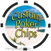 Custom Labeled Poker Chips - 11-1/2 Gram ABS Composite