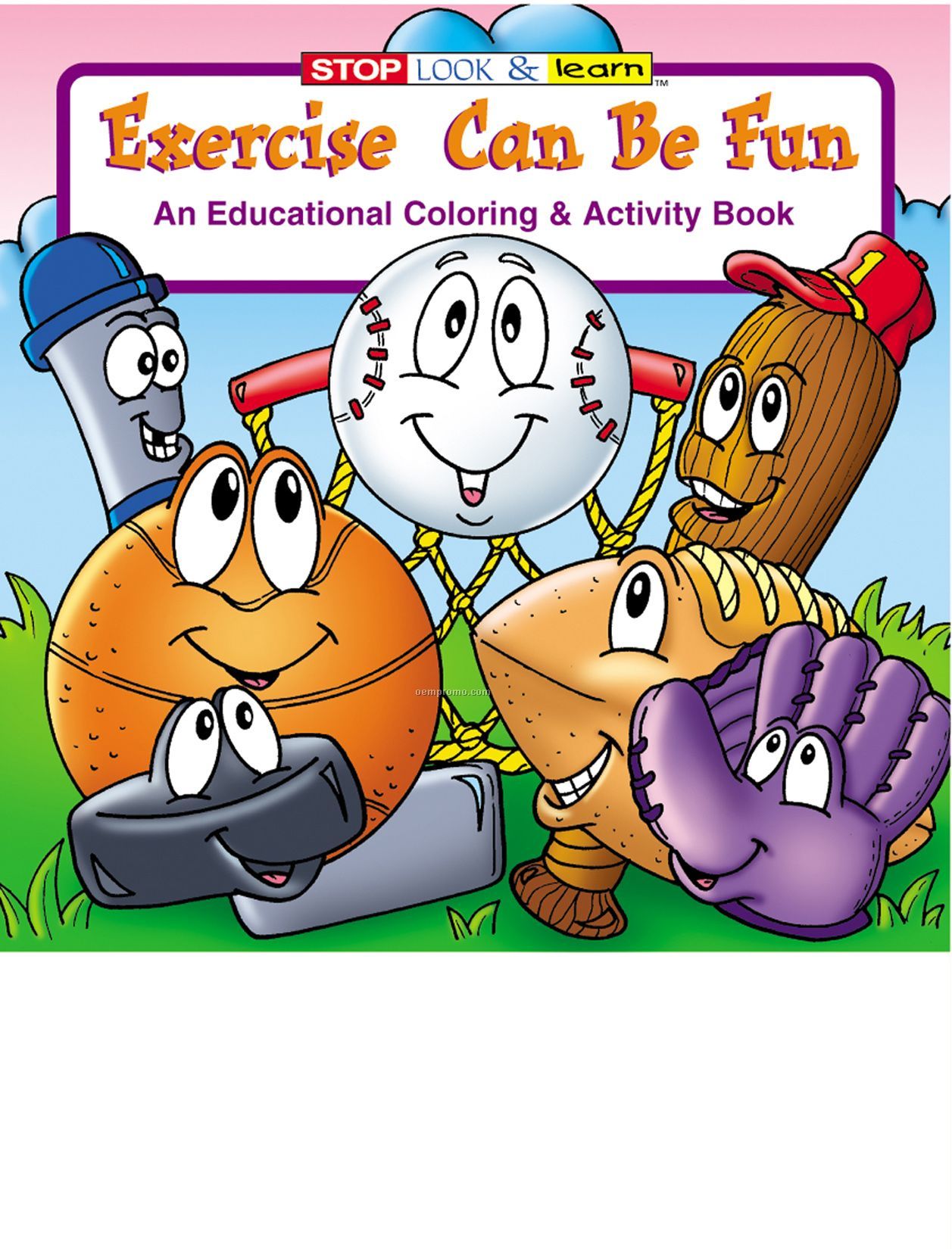 Exercise Can Be Fun Coloring Book Fun Pack