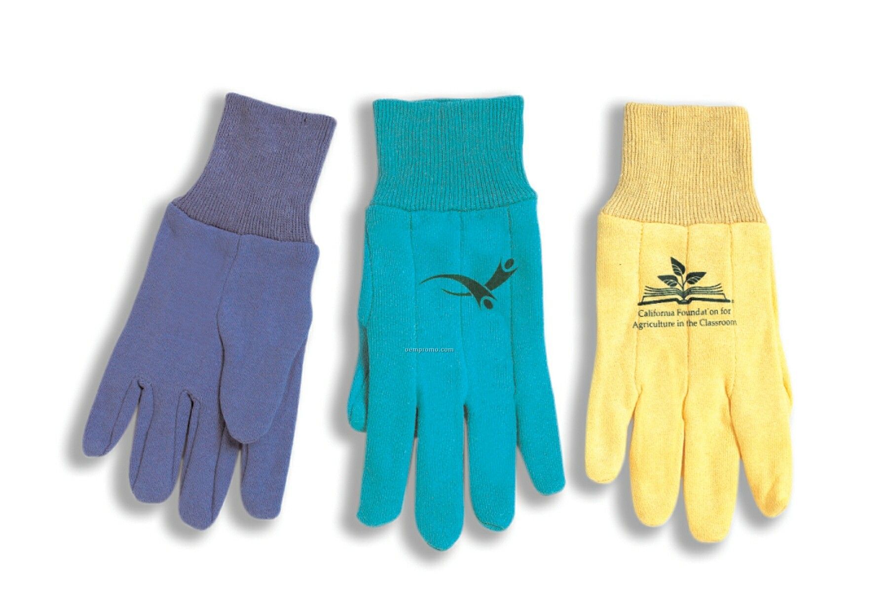 Ladies Jersey Glove With Matching Knit Wrist