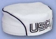 Promotional Polar Fleece 2006 Beret With Adjustable Toggle And Cord