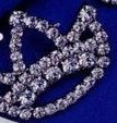 Economy Costume Jewelry - Large Crown Pin