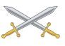 Stock Swords Chenille Patch
