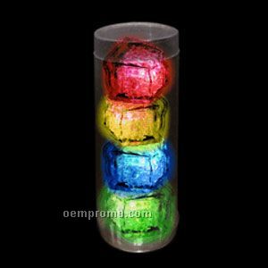 Rainbow 3-mode Light Up Ice Cubes 4 Pack