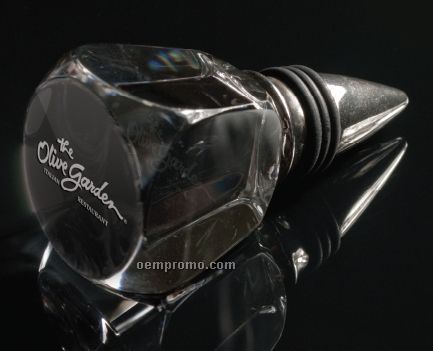 Ice Cube Crystal Wine Stopper