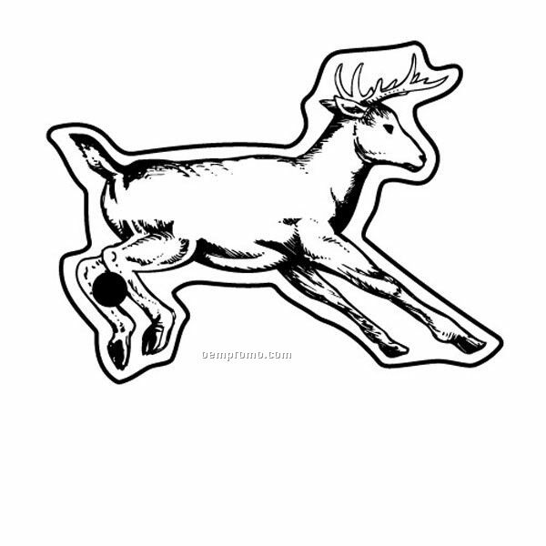 Stock Shape Collection Deer Key Tag