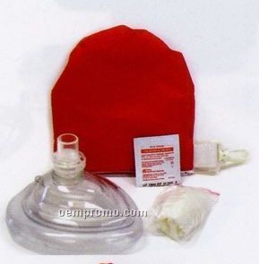 Pocket Mask In Red Pouch