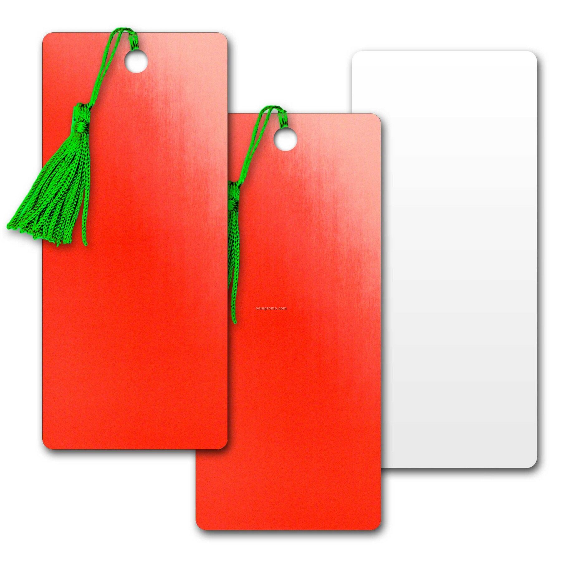 3d Lenticular Pvc Bookmark Red And White Changing Colors (Blanks)