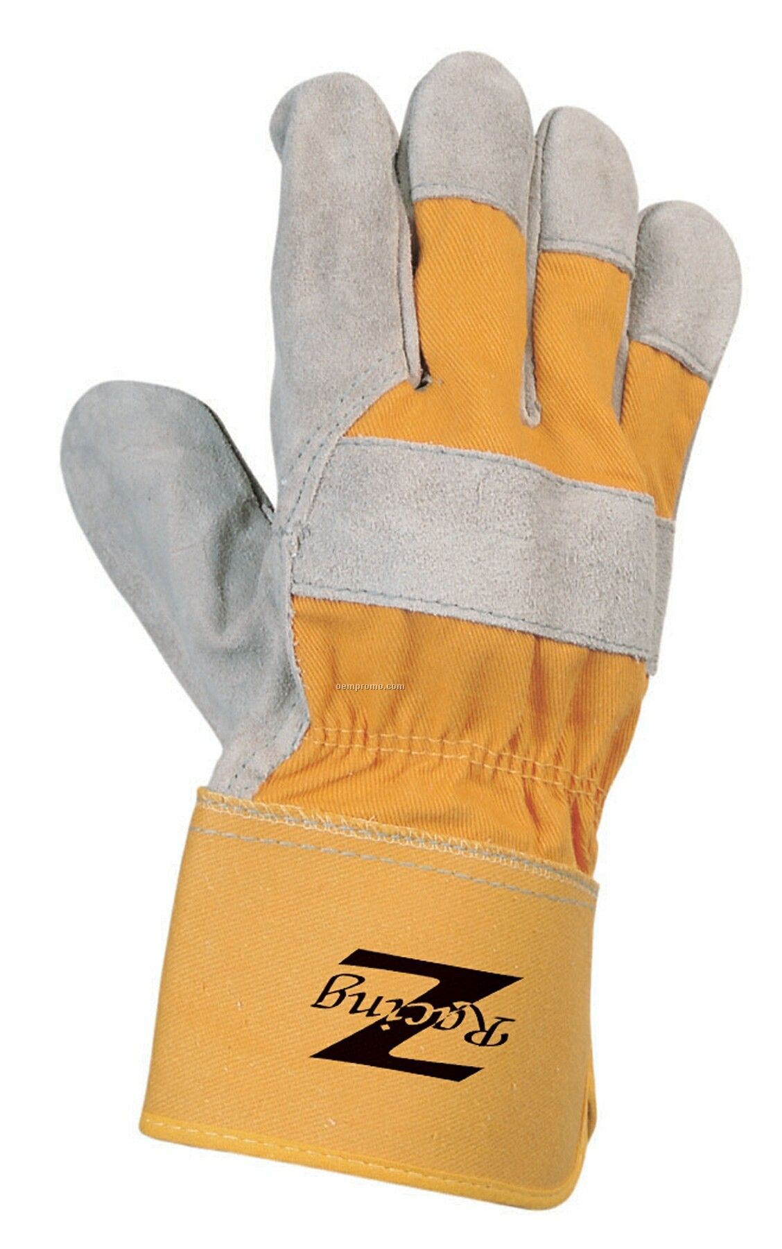 Premium Leather Palm Split Cowhide Glove With Gauntlet Cuff