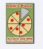 2"X3-1/2" Sliced Pizza Scratch & Win Rectangle Coupons - 12 Pt