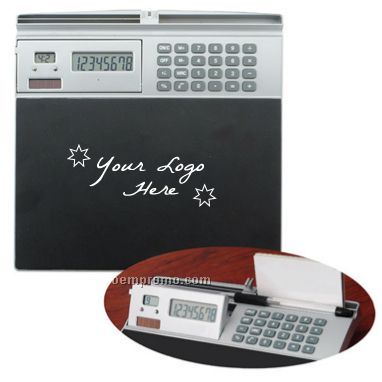 Silver Calculator Mouse Pad W/Color Pad