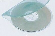 Translucent Plastic Single CD Holder