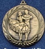 1.5" Stock Cast Medallion (Square Dance)