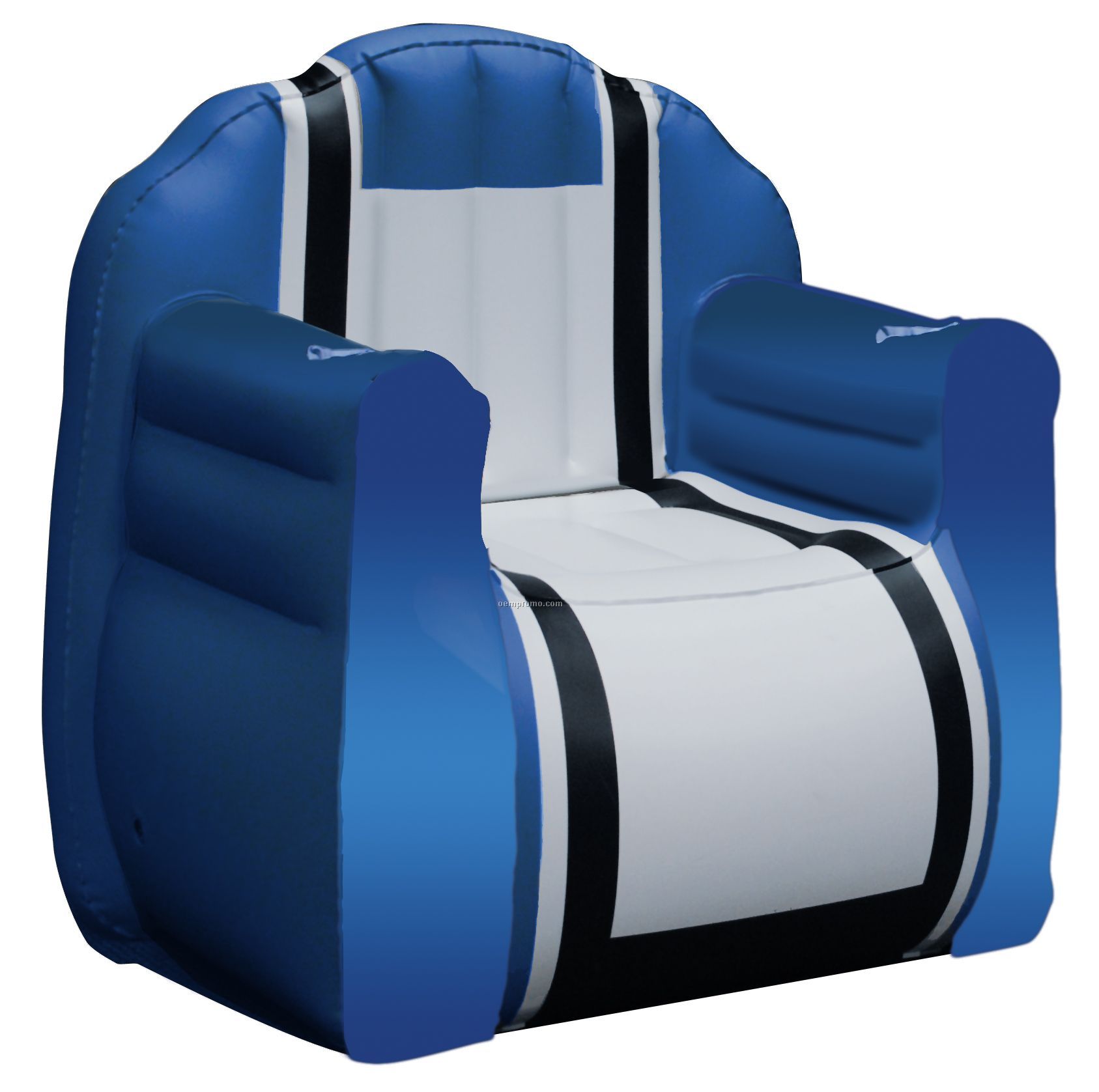 Inflate-a-seat "Chair": Blue/White/Black